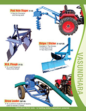 equipment used in Mini Tractor