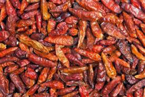 Dried red pepper for sale